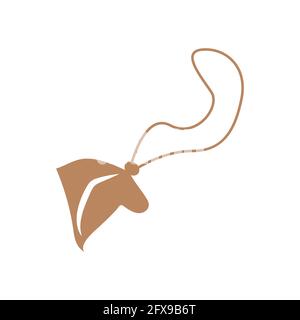 Esoterische Symbole. Mystisches und magisches Design mit Kristallen, Sonne, Sternen, Totenkopf und Mond. Stock Vektor