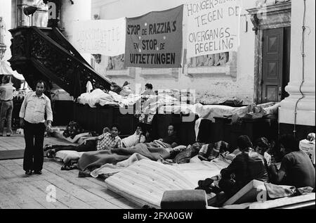 Kirche Marokkaner in Moses und Aaron Kirche, 19. Mai 1980, Niederlande, Presseagentur des 20. Jahrhunderts Foto, Nachrichten zu erinnern, Dokumentarfilm, historische Fotografie 1945-1990, visuelle Geschichten, Menschliche Geschichte des zwanzigsten Jahrhunderts, Momente in der Zeit festzuhalten Stockfoto