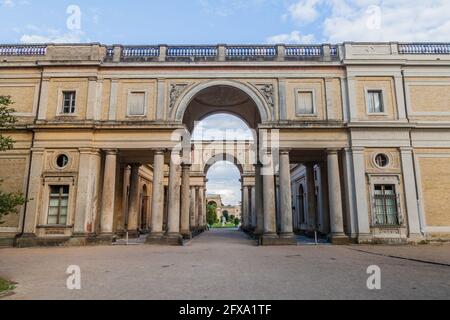 Orangerie im Sanssouci Park in Potsdam, Deutschland Stockfoto