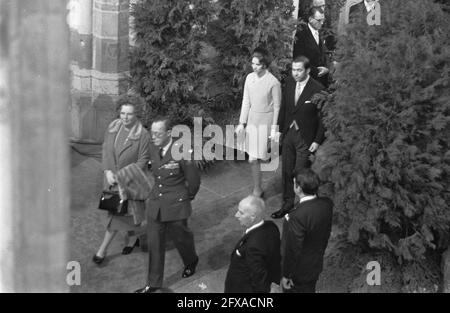 Taufe von Prinz Konstantin und Prinz Bernhard in der Domkirche in Utrecht. Übersicht, 21. Februar 1970, Taufzeremonien, Niederlande, 20. Jahrhundert Presseagentur Foto, Nachrichten zu erinnern, Dokumentarfilm, historische Fotografie 1945-1990, visuelle Geschichten, Menschliche Geschichte des zwanzigsten Jahrhunderts, Momente in der Zeit festzuhalten Stockfoto