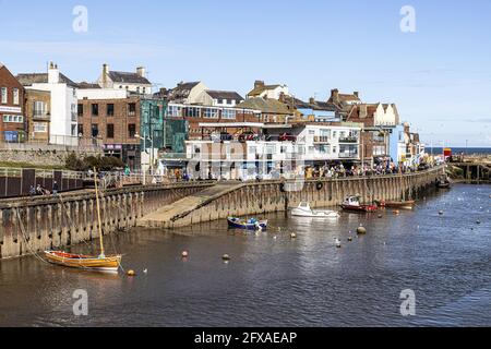 Der Hafen von Bridlington, East Riding of Yorkshire, England Stockfoto