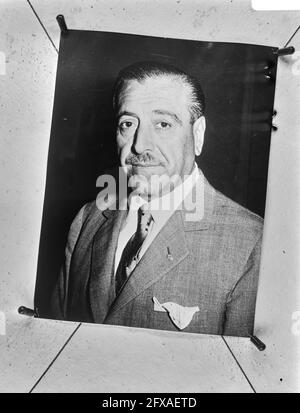 Dr. Hector Campora (Präsident von Argentinien), 22. März 1973, Präsidenten, Niederlande, 20. Jahrhundert Presseagentur Foto, Nachrichten zu erinnern, Dokumentarfilm, historische Fotografie 1945-1990, visuelle Geschichten, Menschliche Geschichte des zwanzigsten Jahrhunderts, Momente in der Zeit festzuhalten Stockfoto