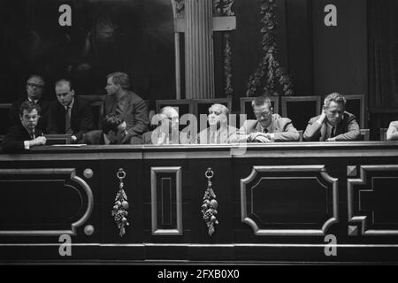 Senat . Prüfung des Lohngesetzes von Minister Roolvink, 10. Februar 1970, 20. Jahrhundert Presseagentur Foto, Nachrichten zu erinnern, Dokumentarfilm, historische Fotografie 1945-1990, visuelle Geschichten, Menschliche Geschichte des zwanzigsten Jahrhunderts, Momente in der Zeit festzuhalten Stockfoto