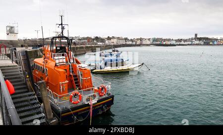 Donaghadee Stadt und Hafen Co Down Nordirland Stockfoto