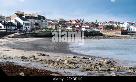 Donaghadee Stadt und Hafen Co Down Nordirland Stockfoto