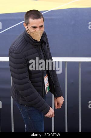 Danzig, Polen. Mai 2021. Der ehemalige Villarreal-Spieler Bruno Soriano beim UEFA Europa League Final Fußballspiel Villarreal gegen Manchester United in der Arena Danzig, Polen. 26. Mai 2021 Paul/CORDON PRESS Credit: CORDON PRESS/Alamy Live News Stockfoto