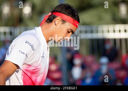 Tennis Club Parma, Parma, Italien, 26. Mai 2021, Lorenzo SONEGO von Italien während der ATP 250 Emilia-Romagna Open 2021, Tennis Internationals - Foto Valerio Origo / LM Stockfoto