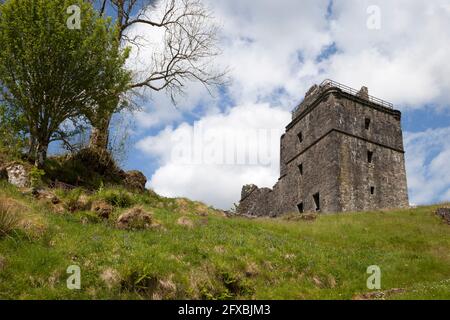 Carnasserie Castle, Nr Kilmartin, Argyll, Schottland, das Zuhause von John Carswell, dem ersten Bischof der Inseln. Stockfoto