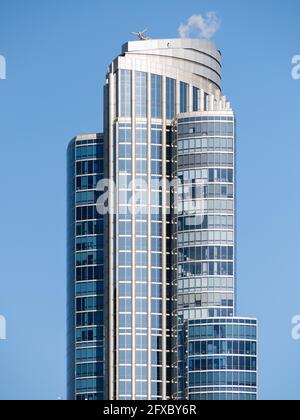 Eigentumswohnungsgebäude in der South Loop Stockfoto