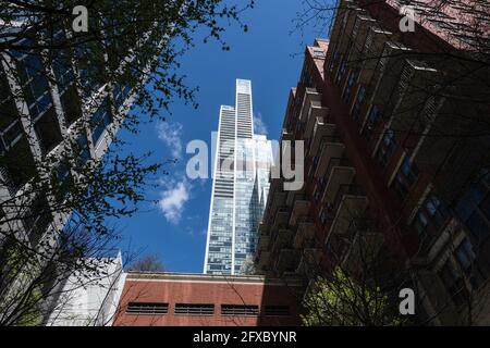 NEMA Chicago entworfen von Rafael Vinoly Stockfoto