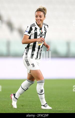 Turin, Italien, 25. Mai 2021. Martina Rosuci von Juventus beim Charity Match im Allianz Stadium, Turin. Bildnachweis sollte lauten: Jonathan Moscrop / Sportimage Stockfoto