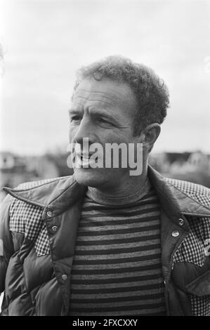 Pressekonferenz zum Film Een brug te ver (A Bridge too far); James Caan, einer der Hauptdarsteller, 27. April 1976, Schauspieler, Filme, Filmstars, Porträts, Niederlande, Presseagentur des 20. Jahrhunderts, Foto, Nachrichten zu erinnern, Dokumentarfilm, historische Fotografie 1945-1990, visuelle Geschichten, Menschliche Geschichte des zwanzigsten Jahrhunderts, Momente in der Zeit festzuhalten Stockfoto