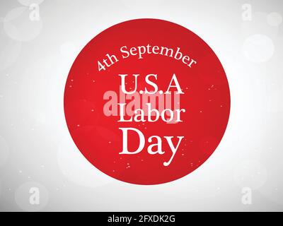 USA Labor Day Stock Vektor