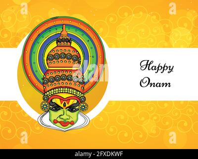 Indisches Festival Onam Stock Vektor