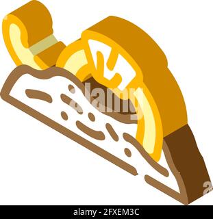 Würmer in Kompost isometrischer Symbolvektor-Illustration Stock Vektor