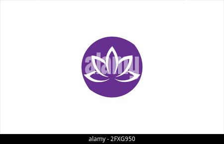 Schönheit Vektor Lotus Blumen Design logo Symbol Vorlage Stock Vektor