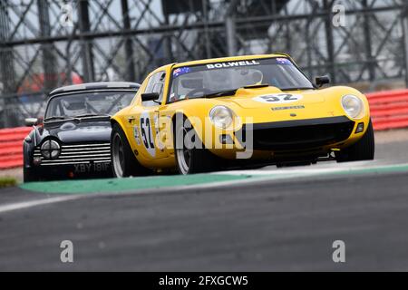 Justin Murphy, Bolwell Nagari, HSCC Historic Road Sports Championships, Historic Sports Car Club, HSCC, International Trophy Meeting, Silverstone Gran Stockfoto