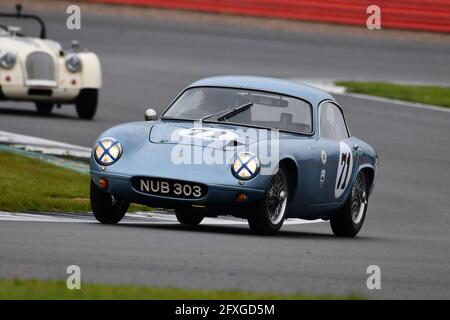 Brian Arculus, Lotus Elite, HSCC Historic Road Sports Championships, Historic Sports Car Club, HSCC, International Trophy Meeting, Silverstone Grand P Stockfoto