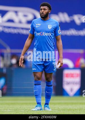 GENK, BELGIEN - 20. MAI: Mark McKenzie von KRC Genk während des Jupiler Pro League-Spiels zwischen KRC Genk und dem Royal Antwerp FC am 20. Mai in der Luminus Arena Stockfoto