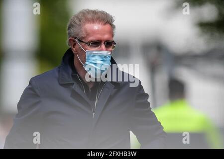 AMSTERDAM, NIEDERLANDE - MAI 23: Vorstandsmitglied Hans van Breukelen vom PSV während des niederländischen Spiels Pure Energie Womens Eredivisie zwischen Ajax und PSV bei Stockfoto