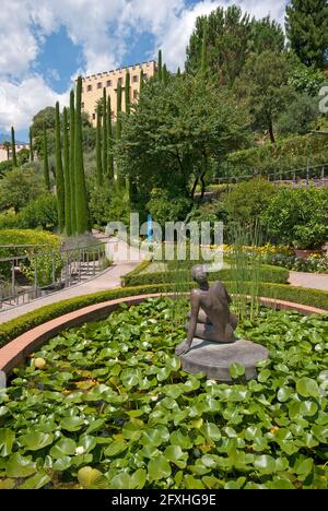 Gärten von Schloss Trauttmansdorff, Meran, Trentino-Südtirol, Italien Stockfoto