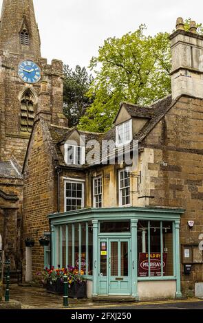 Der Platz in Uppingham Stockfoto