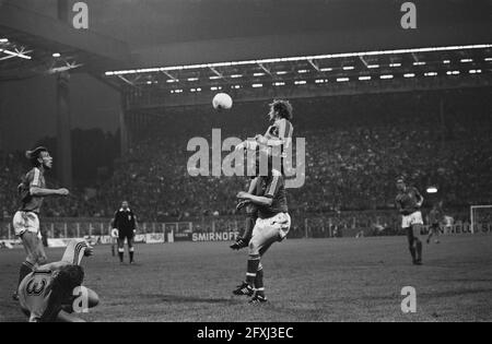 WM 74, Niederlande / Schweden 0-0, Spielmomente, 19. Juni 1974, Sport, Fußball, Weltmeisterschaft, Niederlande, Foto der Presseagentur des 20. Jahrhunderts, zu erinnerende Nachrichten, Dokumentarfilm, historische Fotografie 1945-1990, visuelle Geschichten, Menschliche Geschichte des zwanzigsten Jahrhunderts, Momente in der Zeit festzuhalten Stockfoto