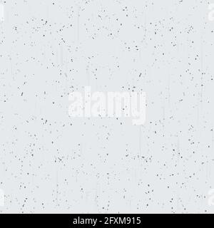Weißes Betonmaterial nahtloses Vektor-Muster. Stock Vektor