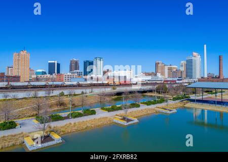 Im Stadtzentrum Von Birmingham, Alabama Stockfoto