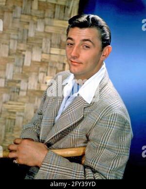 ROBERT MITCHUM (1917-1997) amerikanischer Filmschauspieler um 1950 Stockfoto