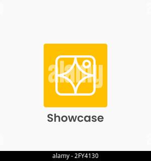 Einfaches Symbol für die Finanz-App Stock Vektor