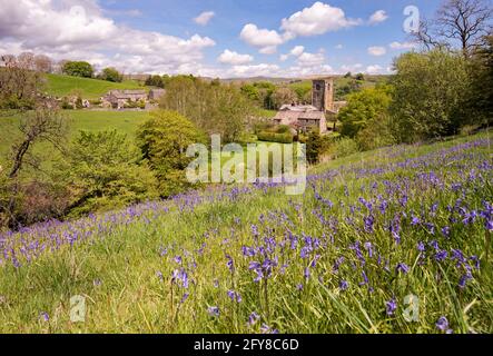 St. Michael der Erzengel Kirkby Malham Stockfoto