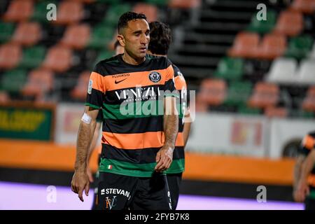 Venedig, Italien. Mai 2021. Delusione di Cristian Molinaro (Venezia) Durante Finale Playoff - Venezia FC vs AS Cittadella, Campionato di Calcio Serie BKT in Venezia, Italia, 27 maggio 2021 Credit: Independent Photo Agency/Alamy Live News Stockfoto