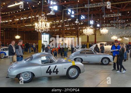 San Pedro, USA, 7. Mai 2017 The Luftgekühlt 4, Air Cooled Porsche Gathering 2017 Stockfoto