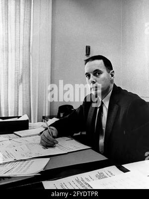 Sonderassistent des Präsidenten Ralph Dungan. White House, Washington, D.C. Stockfoto