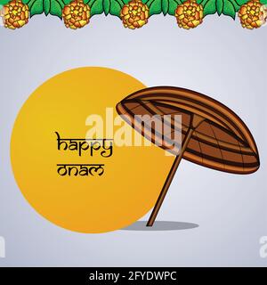 Indisches Festival Onam Stock Vektor