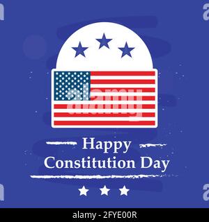 USA Constitution Day Stock Vektor