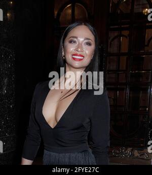 Katya Jones war zum streng getanzten Tanzen im Palladium und sah sehr nett aus, als sie sich bewegte und für Bilder posierte. Ihre Lippen waren rot und sie bewegte sich viel 26/5/2021 Blitzbilder Stockfoto