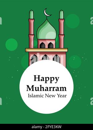 Islamisches Festival Muharram Stock Vektor