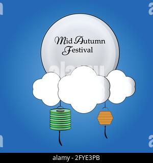 Mid Autumn Festival Stock Vektor