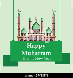 Islamisches Festival Muharram Stock Vektor