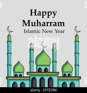 Islamisches Festival Muharram Stock Vektor