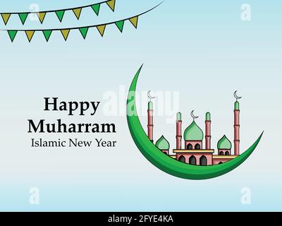 Islamisches Festival Muharram Stock Vektor