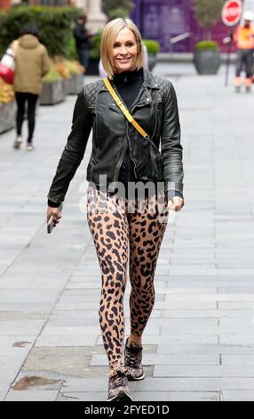 25. Mai 2021 - London, England, Großbritannien - Jenni Falconer bei Global Radio heute Morgen Stockfoto