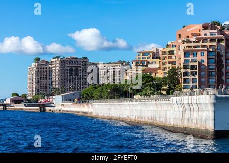 FÜRSTENTUM MONACO, FONTVIEILLE Stockfoto