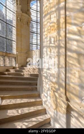 FRANKREICH. LOIR-ET-CHER(41) DIE BURG CHAMBORD, DAS WAHRZEICHEN DER FRANZÖSISCHEN RENAISSANCE AUF DER GANZEN WELT, IST EIN UNESCO-WELTKULTURERBE.JUWEL DER ARCHITEKTUR Stockfoto