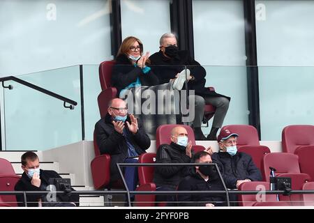 Stellvertretender Vorsitzender von West Ham United, Karren Brady - West Ham United / Southampton, Premier League, London Stadium, London, UK - 23. Mai 2021 nur für redaktionelle Verwendung - es gelten die DataCo-Einschränkungen Stockfoto