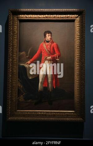 NAPOLEON-AUSSTELLUNG IN DER LA VILLETTE GRANDE HALLE Stockfoto