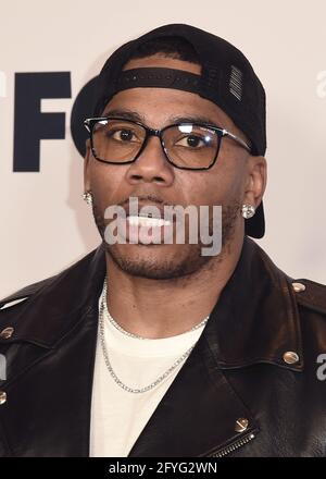 USA. Mai 2021. 2021 IHEART RADIO MUSIC AWARDS: Nelly nimmt an den IHEARTRADIO MUSIC AWARDS 2021 Teil, die am 27. Mai (8:00-10:00 Uhr ET/PT Tape-Delayed) auf FOX live übertragen werden. (Foto von Scott Kirkland/FOX/PictureGroup/Sipa USA). © 2021 FOX MEDIA, LLC. Quelle: SIPA USA/Alamy Live News Stockfoto