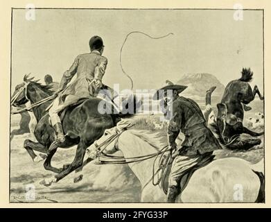 Fox Hunting 1910 aus dem Buch ' Medley of Sport ' von Durham, J. M. M. B Veröffentlicht von Gibbings, London im Jahr 1910 Stockfoto